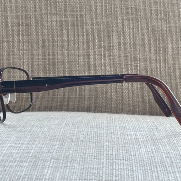 Kirkland Signature Men Eyeglasses Frame FREDERICK Dark Brown Glasses Made Italy - Picture 12 of 12